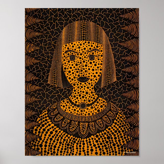 Yayoi Kusama art Poster (Vorne)