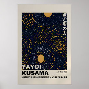 Yayoi Kusama Druck - Abstrakter Yayoi Kusama Poste Poster