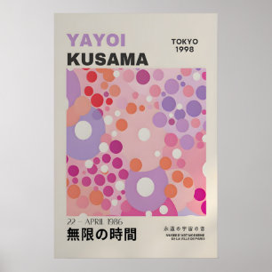 Yayoi Kusama Druck - Abstrakter Yayoi Kusama Poste Poster