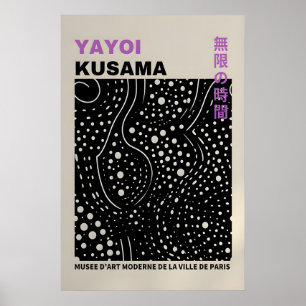 Yayoi Kusama Druck - Abstrakter Yayoi Kusama Poste Poster