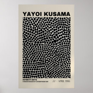 Yayoi Kusama Druck - Abstrakter Yayoi Kusama Poste Poster