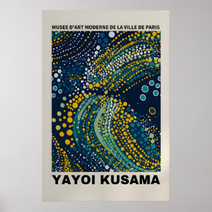 Yayoi Kusama Druck - Abstrakter Yayoi Kusama Poste Poster