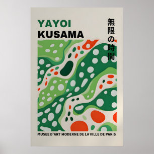 Yayoi Kusama Druck - Abstrakter Yayoi Kusama Poste Poster