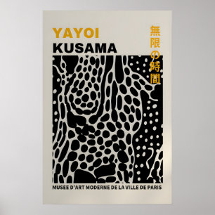 Yayoi Kusama Druck - Abstrakter Yayoi Kusama Poste Poster