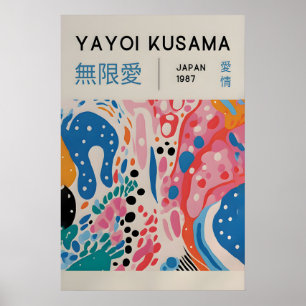 Yayoi Kusama Druck - Japanische Wandkunst - Home W Poster