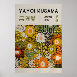 Yayoi Kusama Druck - Japanische Wandkunst - Home W Poster