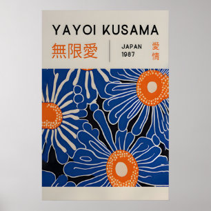 Yayoi Kusama Druck - Japanische Wandkunst - Home W Poster