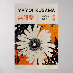 Yayoi Kusama Druck - Japanische Wandkunst - Home W Poster