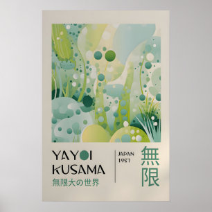 Yayoi Kusama Druck - Japanische Wandkunst - Home W Poster
