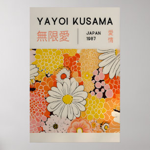 Yayoi Kusama Druck - Japanische Wandkunst - Home W Poster