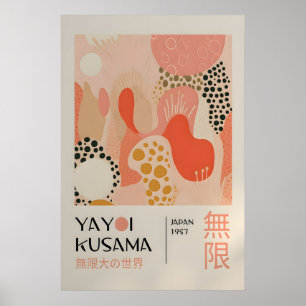 Yayoi Kusama Druck - Japanische Wandkunst - Home W Poster