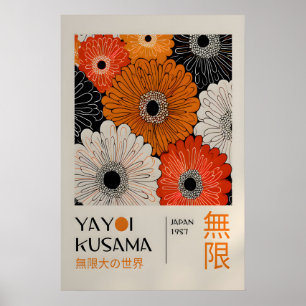Yayoi Kusama Druck - Japanische Wandkunst - Home W Poster