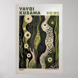 Yayoi Kusama Druck, Moderne Kunst Druck, Maximalis Poster