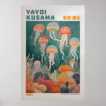 Yayoi Kusama Druck, Moderne Kunst Druck, Yayoi Kus