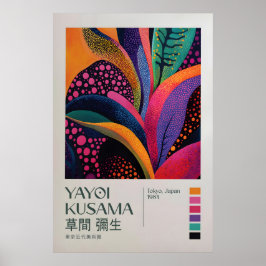 Yayoi Kusama Druck, Moderner Kunstdruck, Yayoi Kus Poster