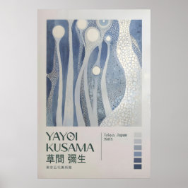 Yayoi Kusama Druck, Yayoi Kusama Ausstellung Poster