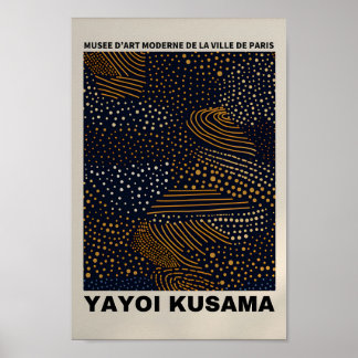 Yayoi Kusama Inspiriert Abstrakte Kunst Poster