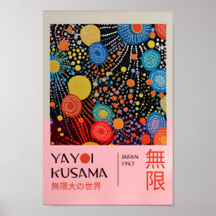 Yayoi Kusama Inspiriert Abstrakte Kunst Poster