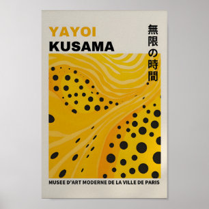 Yayoi Kusama Inspiriert Abstrakte Kunst Poster