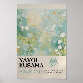Yayoi Kusama Inspiriert Abstrakte Kunst Poster