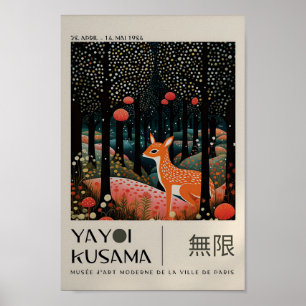 Yayoi Kusama Inspiriert Abstrakte Kunst Poster