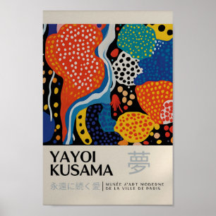 Yayoi Kusama Inspiriert Abstrakte Kunst Poster
