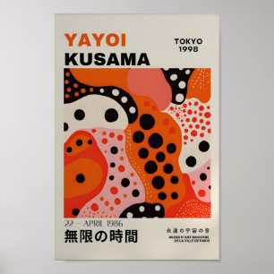 Yayoi Kusama Inspiriert Abstrakte Kunst Poster