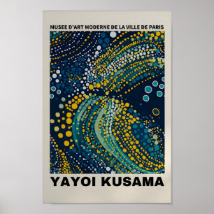 Yayoi Kusama Inspiriert Abstrakte Kunst Poster