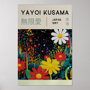 Yayoi Kusama Inspiriert Abstrakte Kunst Poster