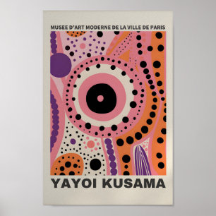 Yayoi Kusama Inspiriert Abstrakte Kunst Poster