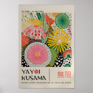 Yayoi Kusama Inspiriert Abstrakte Kunst Poster