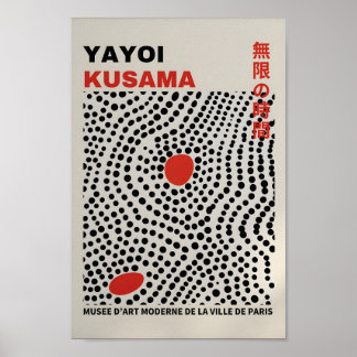 Yayoi Kusama Inspiriert Abstrakte Kunst Poster