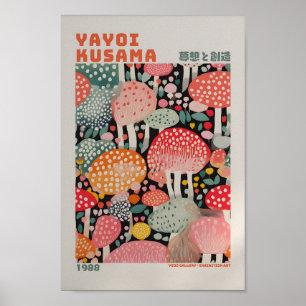 Yayoi Kusama Inspiriert Abstrakte Kunst Poster