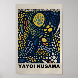 Yayoi Kusama Inspiriert Abstrakte Kunst Poster