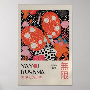 Yayoi Kusama Inspiriert Abstrakte Kunst Poster