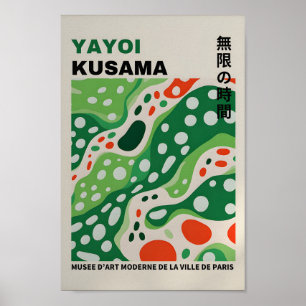 Yayoi Kusama Inspiriert Abstrakte Kunst Poster