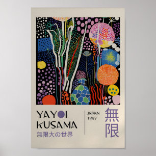 Yayoi Kusama Inspiriert Abstrakte Kunst Poster