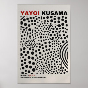 Yayoi Kusama Inspiriert Abstrakte Kunst Poster