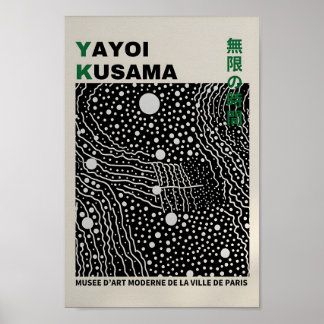 Yayoi Kusama Inspiriert Abstrakte Kunst Poster