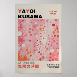 Yayoi Kusama Inspiriert Abstrakte Kunst Poster