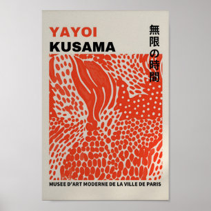 Yayoi Kusama Inspiriert Abstrakte Kunst Poster