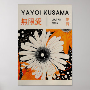 Yayoi Kusama Inspiriert Abstrakte Kunst Poster