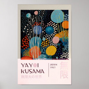 Yayoi Kusama Inspiriert Abstrakte Kunst Poster