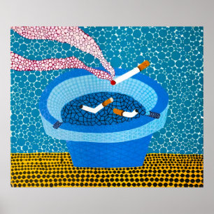 Yayoi Kusama Malerei Poster
