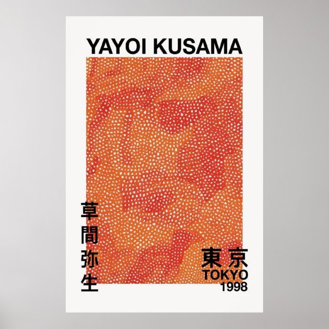 Yayoi Kusama Poster (Vorne)
