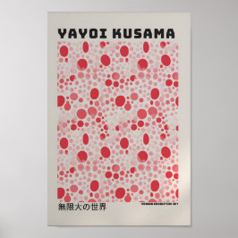 Yayoi Kusama Poster - Abstrakte Yayoi Kusama