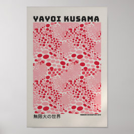 Yayoi Kusama Poster - Abstrakte Yayoi Kusama