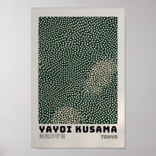 Yayoi Kusama Poster - Abstrakte Yayoi Kusama