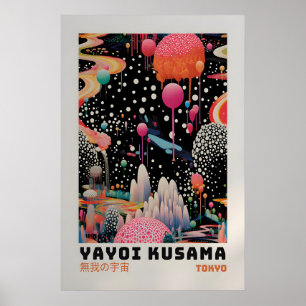 Yayoi Kusama Poster - Abstrakter Yayoi Kusama Druc
