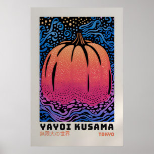 Yayoi Kusama Poster - Abstrakter Yayoi Kusama Druc